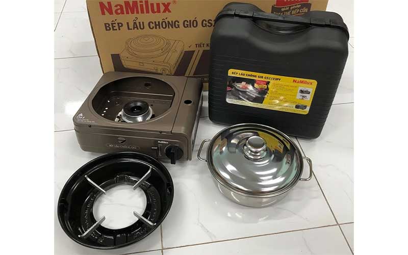 Bếp lẩu chống gió Namilux GS2723PF - Hàng chính hãng