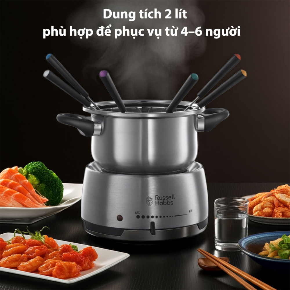 Bếp lẩu Fondue Russell Hobbs Fiesta 22560-56 2 lít - Hàng chính hãng