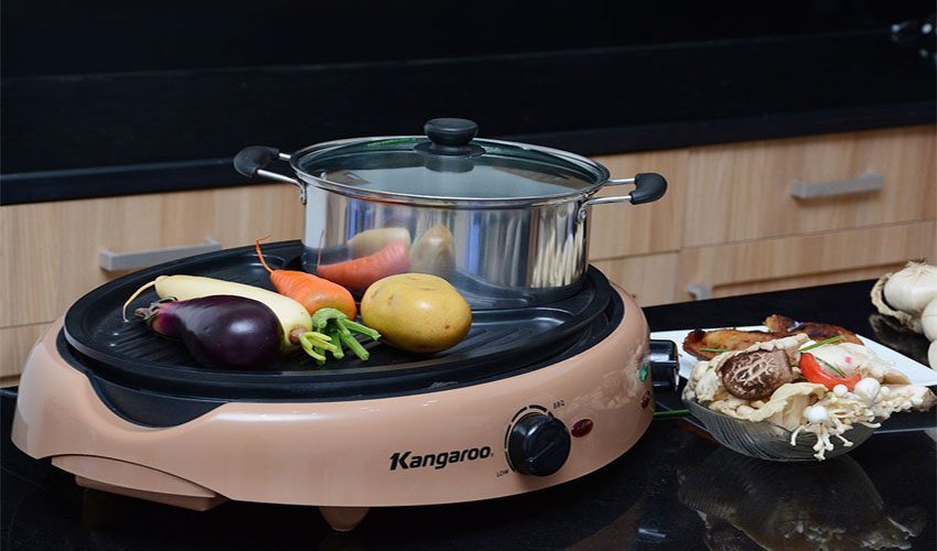 Bếp lẩu nướng Kangaroo KG95N - Hàng chính hãng