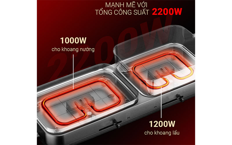 Bếp lẩu nướng đa năng Kalpen PP99 - Hàng chính hãng