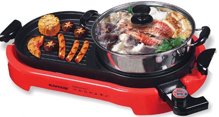 Bếp lẩu nướng Sunhouse SHD-4650 - Hàng chính hãng