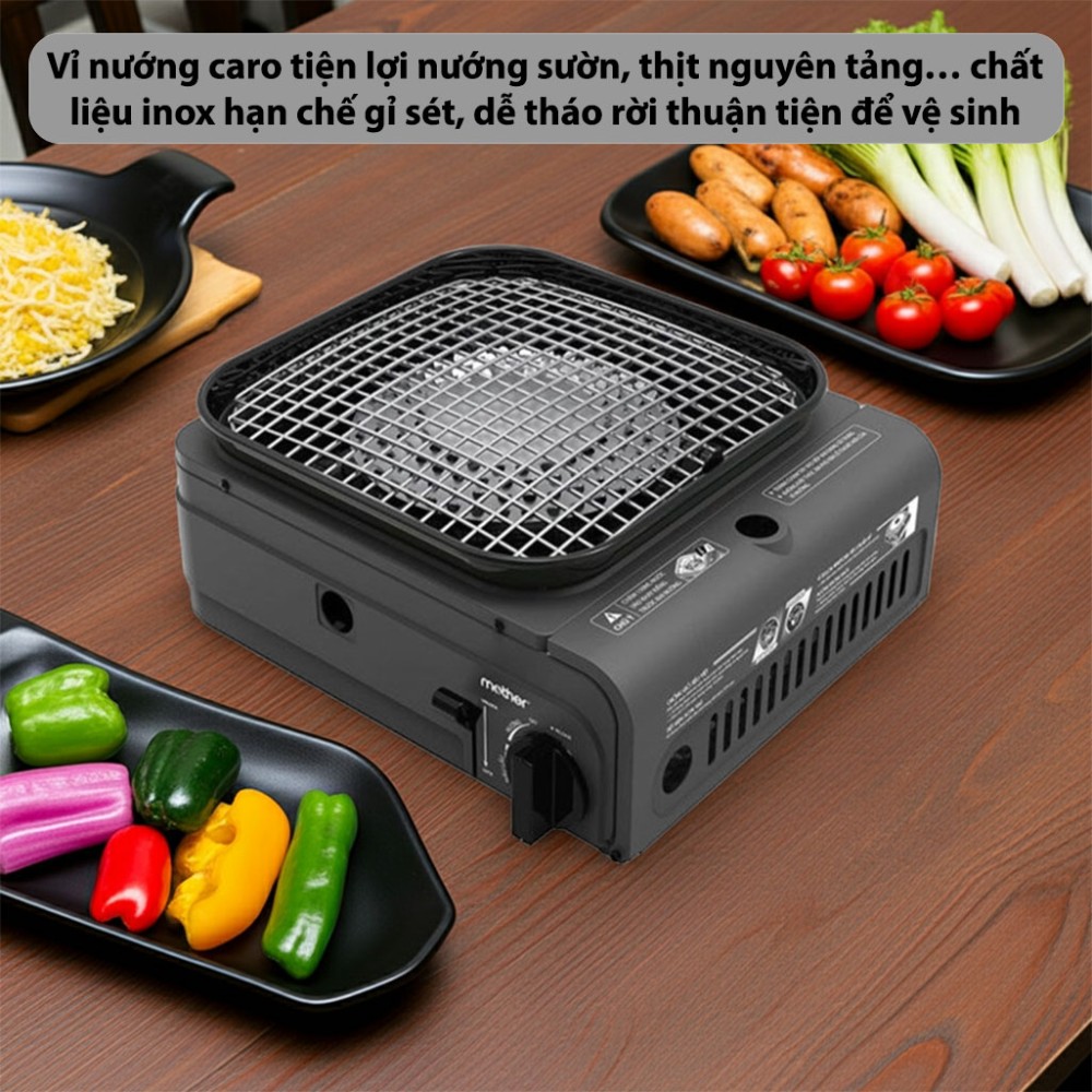 Bếp lẩu nướng gas NaMilux EVS-3 GS-2312PE - Hàng chính hãng