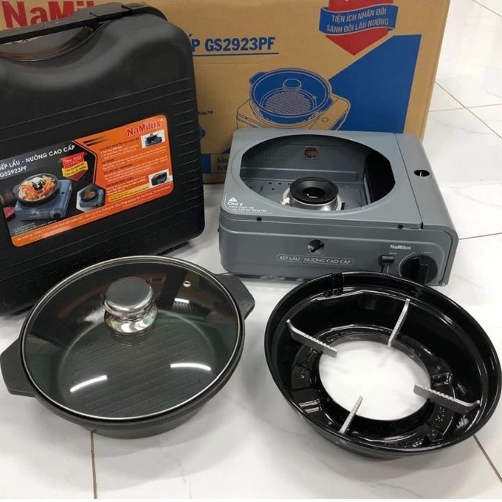 Bếp lẩu nướng gas NaMilux GS2923PF - Hàng chính hãng