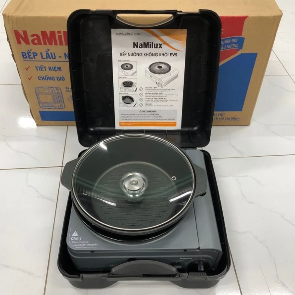 Bếp lẩu nướng gas NaMilux GS2923PF - Hàng chính hãng