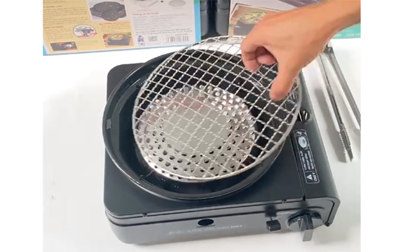 Bếp lẩu - nướng gas hồng ngoại Namilux mother EVS3 GS2621PF - Hàng chính hãng