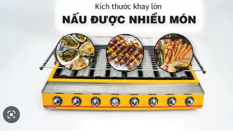 Chế biến được nhiều món ăn cùng lúc