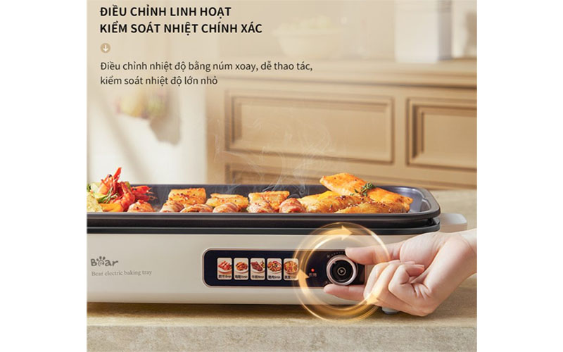 Bếp nướng điện Bear GR-4H15C - Hàng chính hãng
