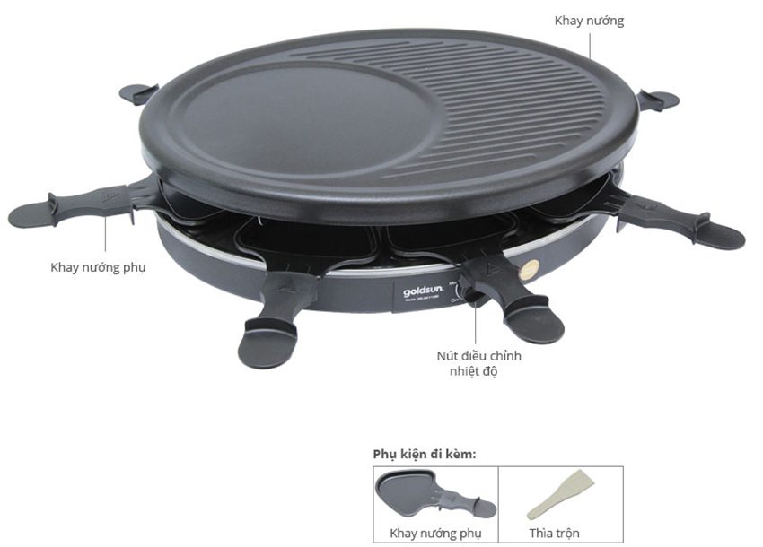 Bếp nướng điện Goldsun GR-GKY109E - Hàng chính hãng