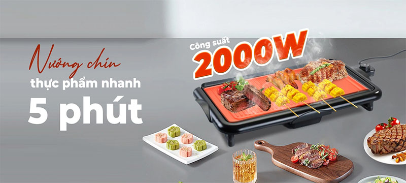 Bếp nướng điện Nagakawa NAG3105 - Hàng chính hãng