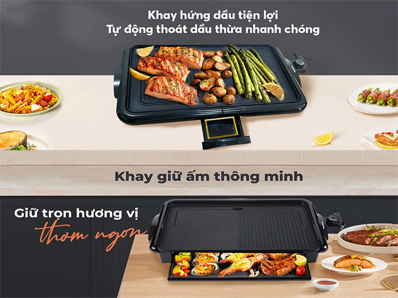 Bếp nướng điện Nagakawa NAG3105 - Hàng chính hãng