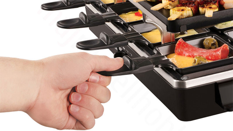 Bếp nướng điện Russell Hobbs 26280-56 Multi Raclette 3in1 - Hàng chính hãng