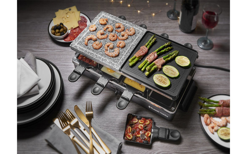 Bếp nướng điện Russell Hobbs 26280-56 Multi Raclette 3in1 - Hàng chính hãng