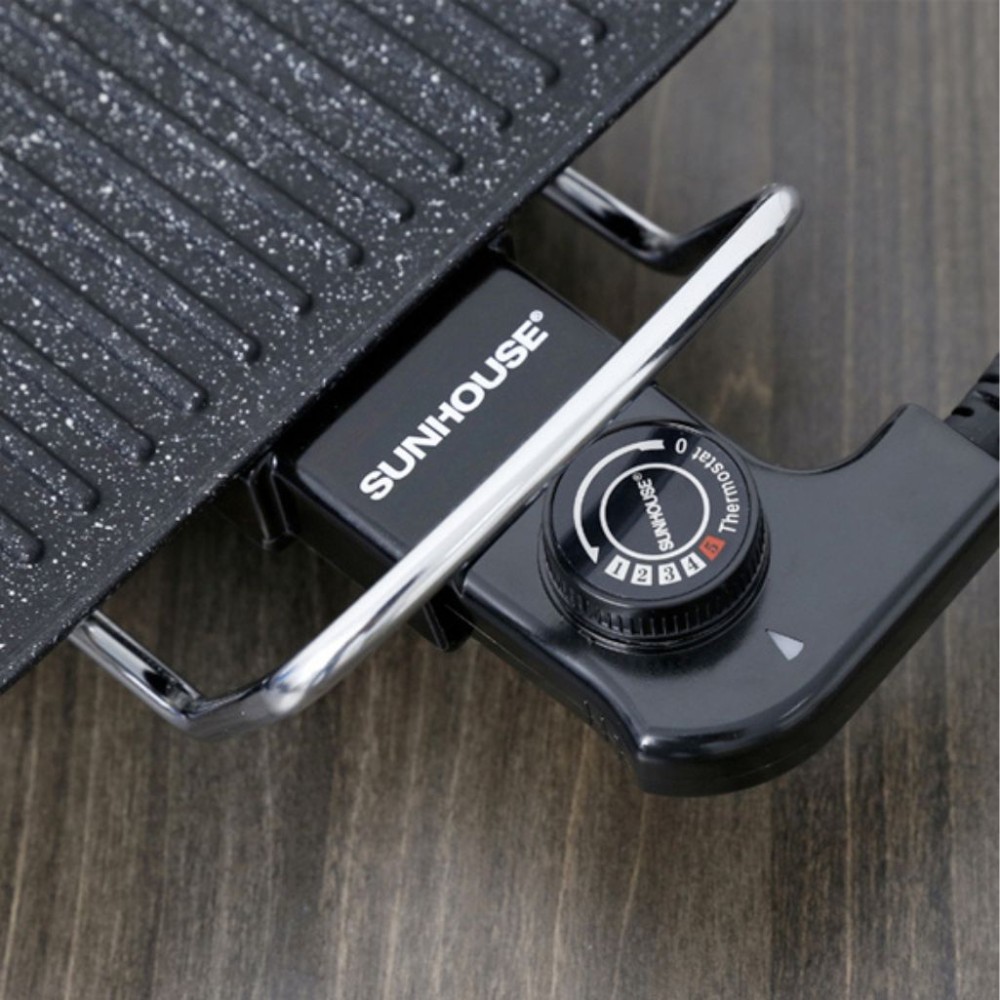 Núm xoay điều chỉnh với 5 mức nhiệt