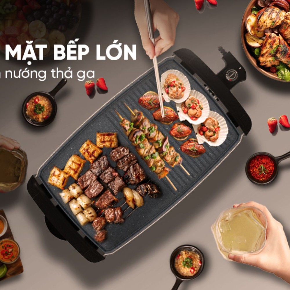 Bếp nướng điện Sunhouse SHD4612 - Hàng chính hãng