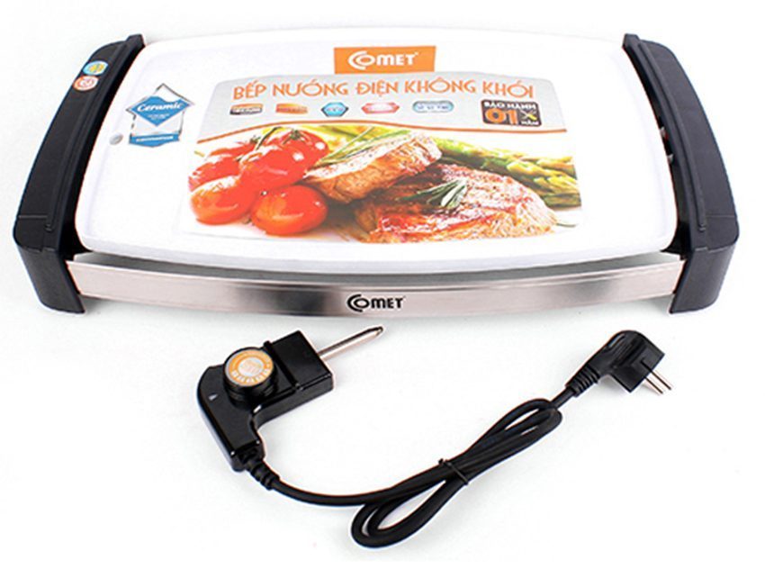 Bếp nướng điện không khói Comet CM5656C - Hàng chính hãng