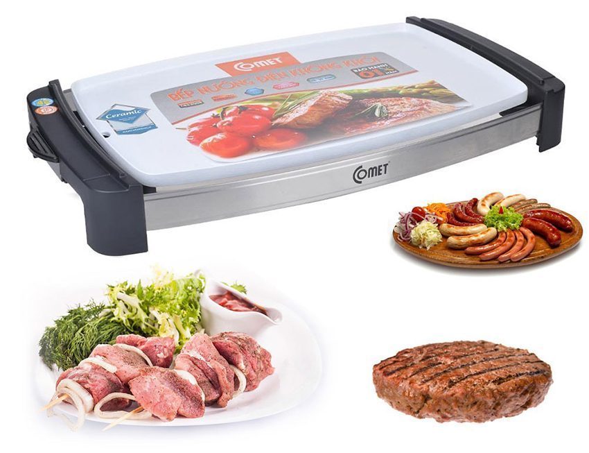Bếp nướng điện không khói Comet CM5656C - Hàng chính hãng