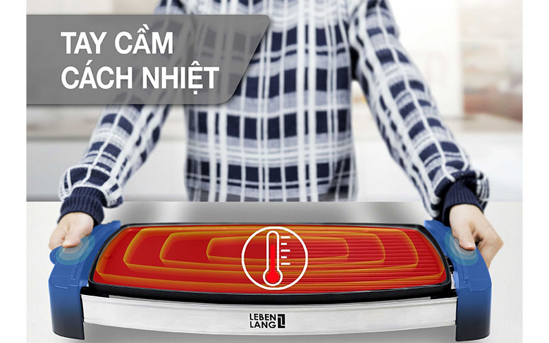 Bếp nướng điện không khói Lebenlang LBG8588 - Hàng chính hãng