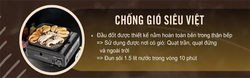 Bếp nướng nấu đa năng Namilux GS2332PE EVS-2 - Hàng chính hãng