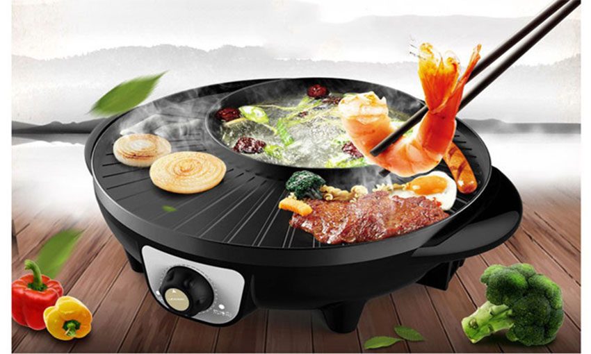 Bếp nướng và lẩu Matika MTK-LND1 - Hàng chính hãng
