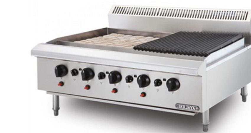 Bếp nướng vỉ dùng gas Berjaya CB5B-17 - Hàng chính hãng