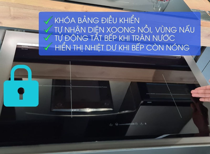 Bếp điện từ 2 vùng nấu Hafele HC-I772D 536.61.645 - Hàng chính hãng