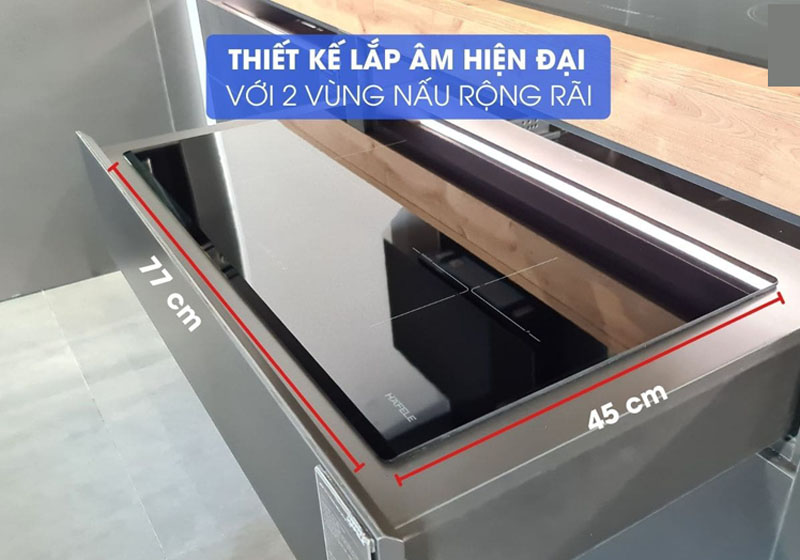 Bếp điện từ 2 vùng nấu Hafele HC-I772D 536.61.645 - Hàng chính hãng