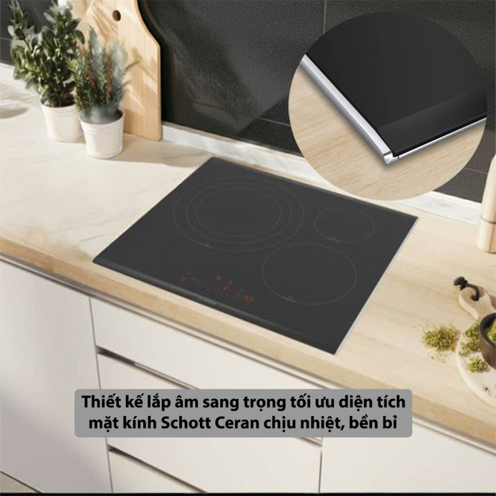 Bếp từ 3 vùng nấu Bosch PID675HC1E - Hàng chính hãng