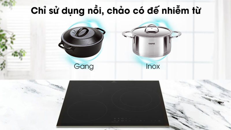 Bếp từ 3 vùng nấu Electrolux LIT60336 - Hàng chính hãng