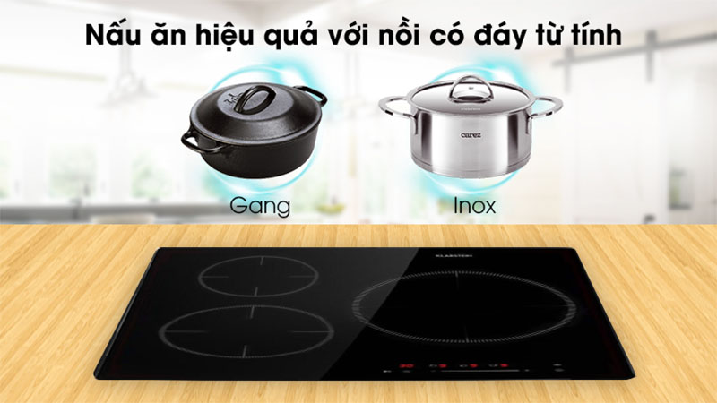 Bếp từ 3 vùng nấu Klarstein Delicatessa - Hàng chính hãng