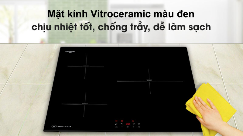 Bếp từ 3 vùng nấu Malloca MH-5903-IN - Hàng chính hãng