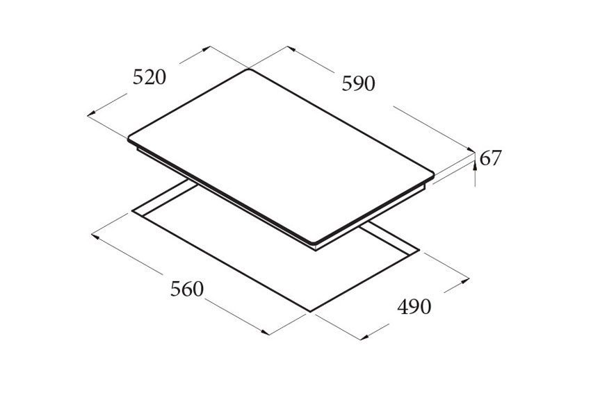Mô hình bếp điên từ Cata TT 603/A 