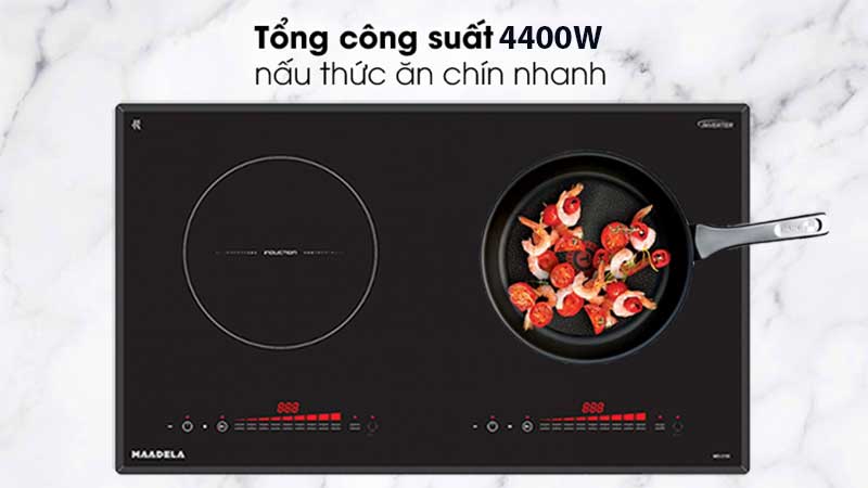 Bếp từ đôi Maadela MD-219I - Hàng chính hãng