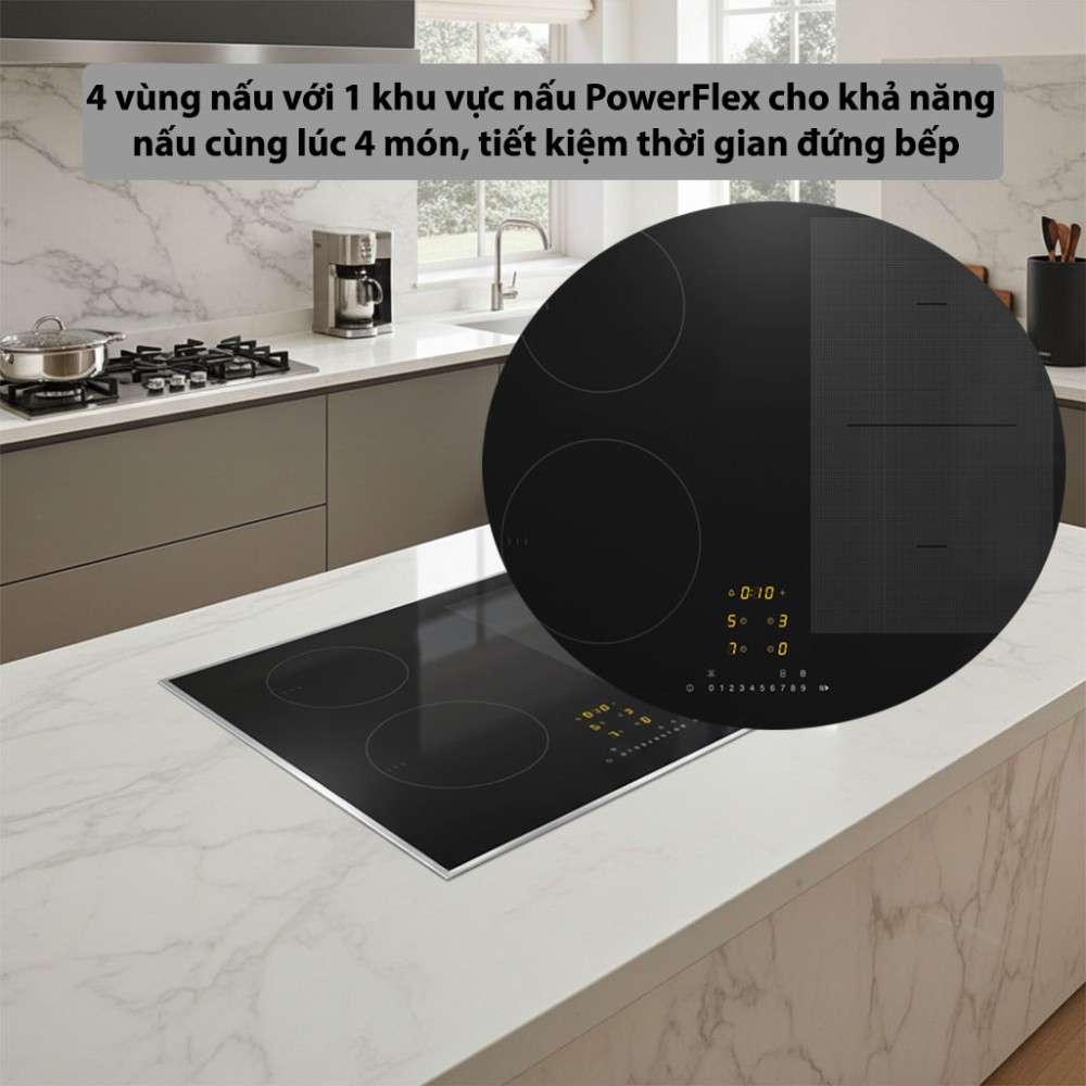 Bếp từ Miele KM 7464 FR - Hàng chính hãng