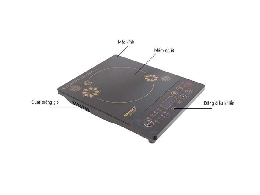 Bếp từ Sanaky SNK-1016BT - Hàng chính hãng