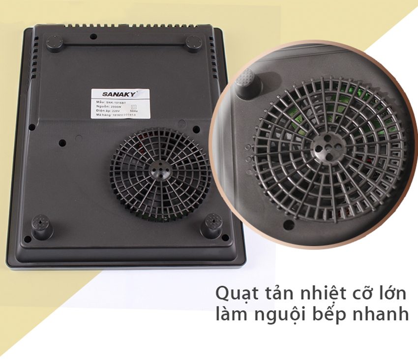 Bếp từ Sanaky SNK-1016BT - Hàng chính hãng