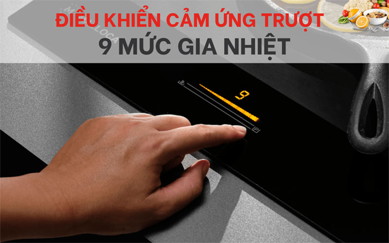 Bếp từ âm 2 vùng nấu Malloca Skylux MH-802 - Hàng chính hãng