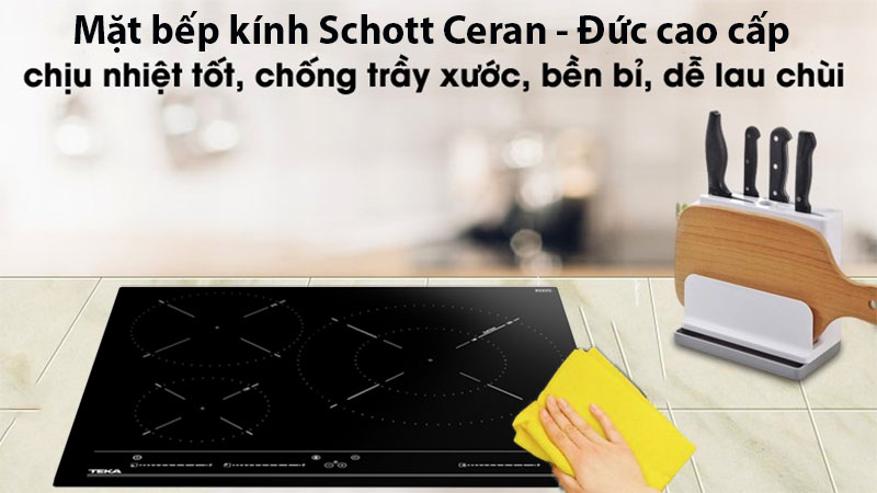 Bếp từ âm Teka IZC 63320 BK MSS - Hàng chính hãng