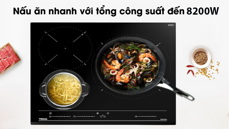 Bếp từ âm Teka IZC 63320 BK MSS - Hàng chính hãng