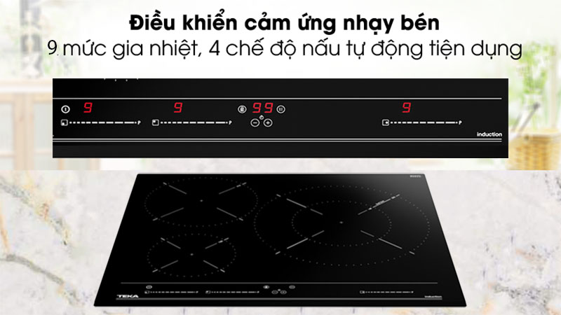 Bếp từ âm Teka IZC 63320 BK MSS - Hàng chính hãng