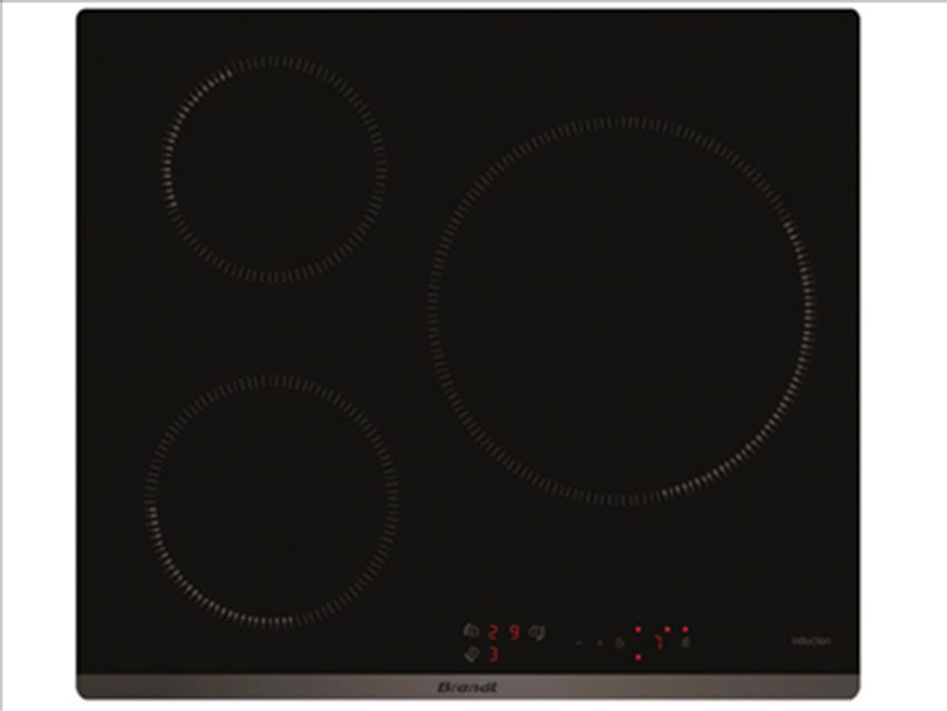 Bếp từ ba âm kính Brandt BPI6310B - Hàng chính hãng
