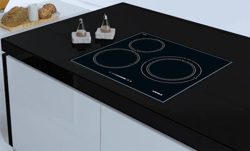 Thiết kế hiện đại, sang trọng của bếp từ ba âm kính Hafele HC-I603B