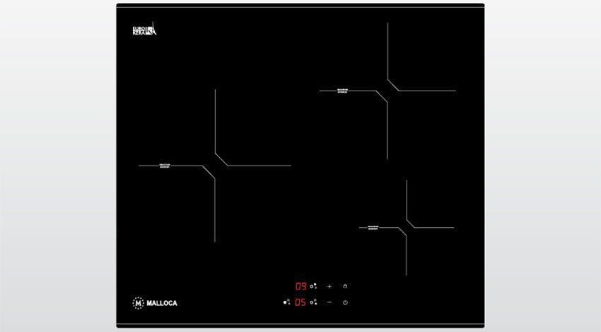 Bếp từ ba âm kính Malloca MH-03I N - Hàng chính hãng