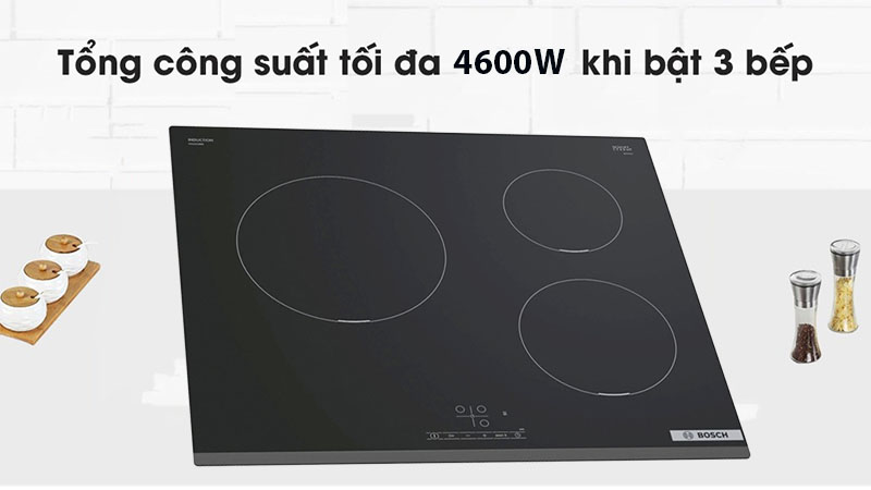 Bếp từ ba vùng nấu Bosch HMH.PUC631BB5E - Hàng chính hãng