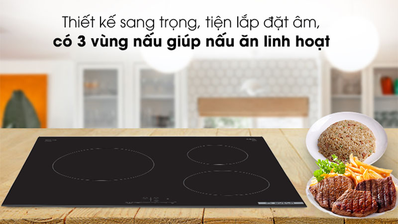 Bếp từ ba vùng nấu Bosch HMH.PUC631BB5E - Hàng chính hãng