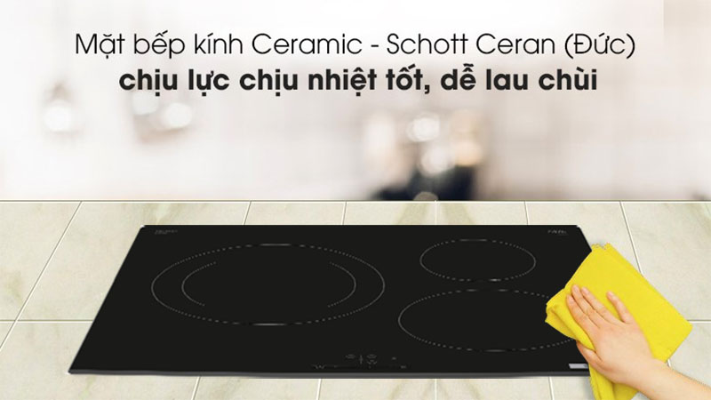 Bếp từ ba vùng nấu Bosch PIJ631BB5E - Hàng chính hãng