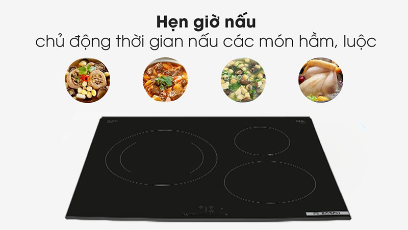 Bếp từ ba vùng nấu Bosch PIJ631BB5E - Hàng chính hãng