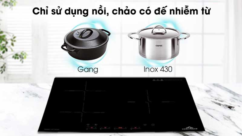 Bếp từ ba vùng nấu Hòa Phát HPC-D31A2 - Hàng chính hãng