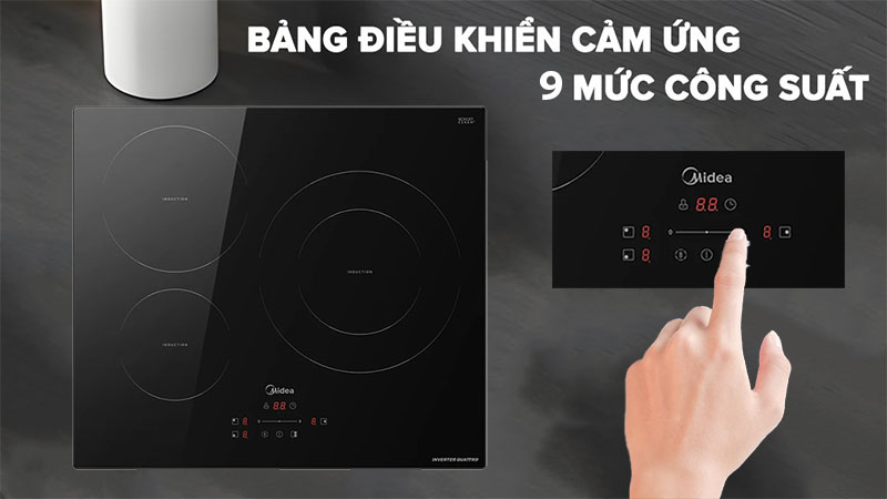 Bếp từ ba vùng nấu Midea MC-IT7423 - Hàng chính hãng