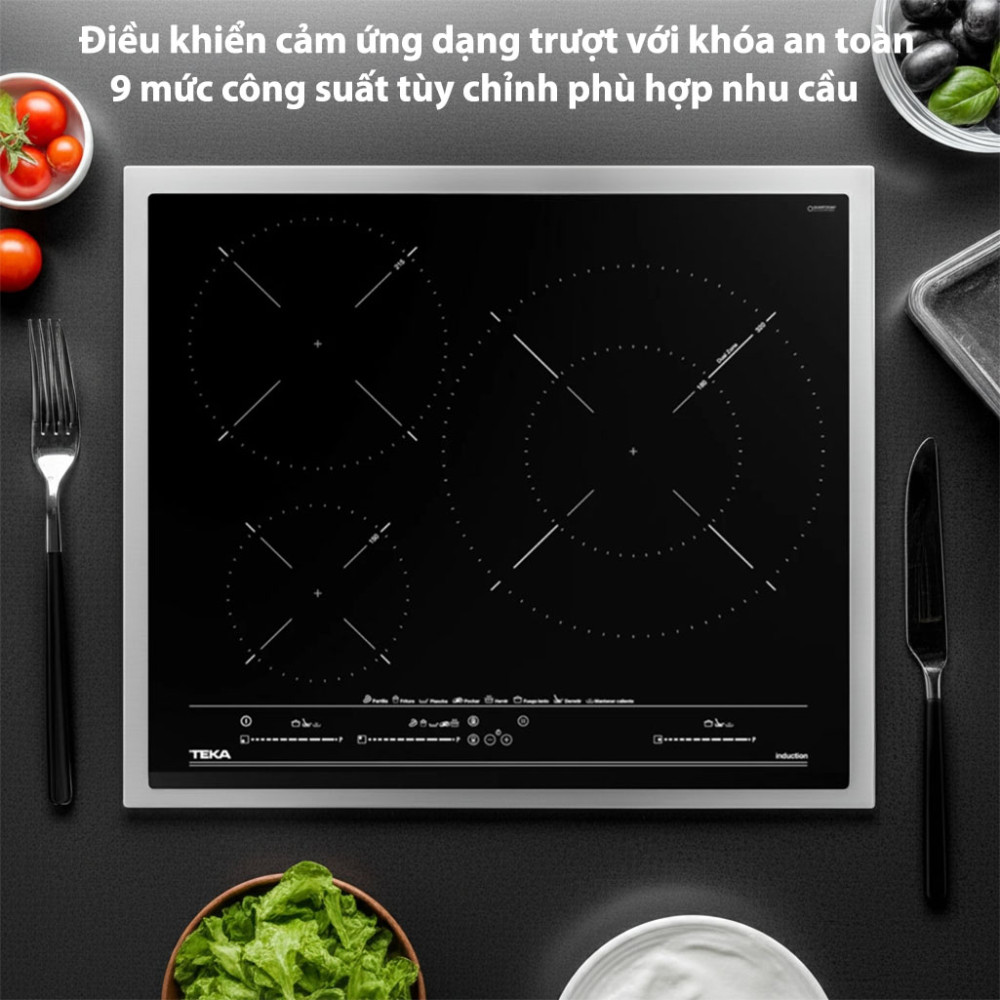 Bếp từ ba vùng nấu Teka IZC-63632-BK-MST - Hàng chính hãng