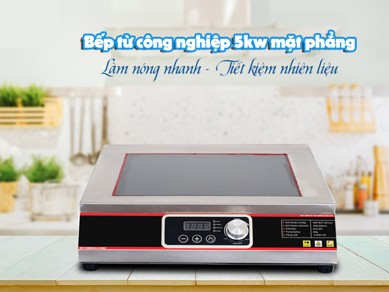 Bếp từ công nghiệp mặt phẳng Fushima BTFSM-5MP1 - Hàng chính hãng